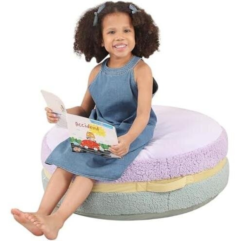 Macaron 27.5” Comfort Bean Bag Chair - 65% OFF