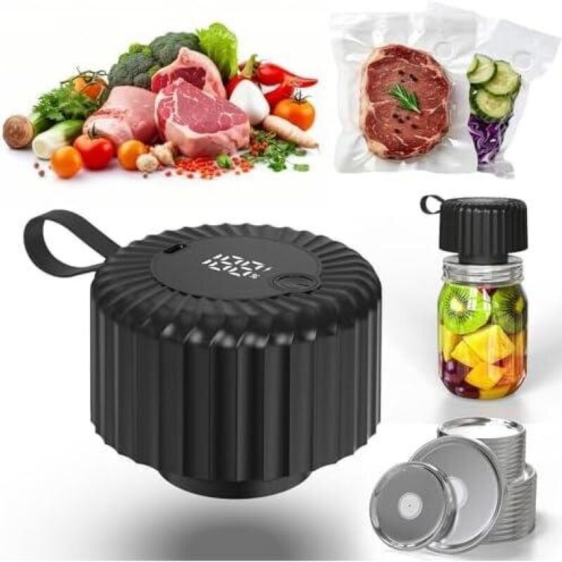 Mason Jar Vacuum Sealer 55% OFF - Preserve Freshness
