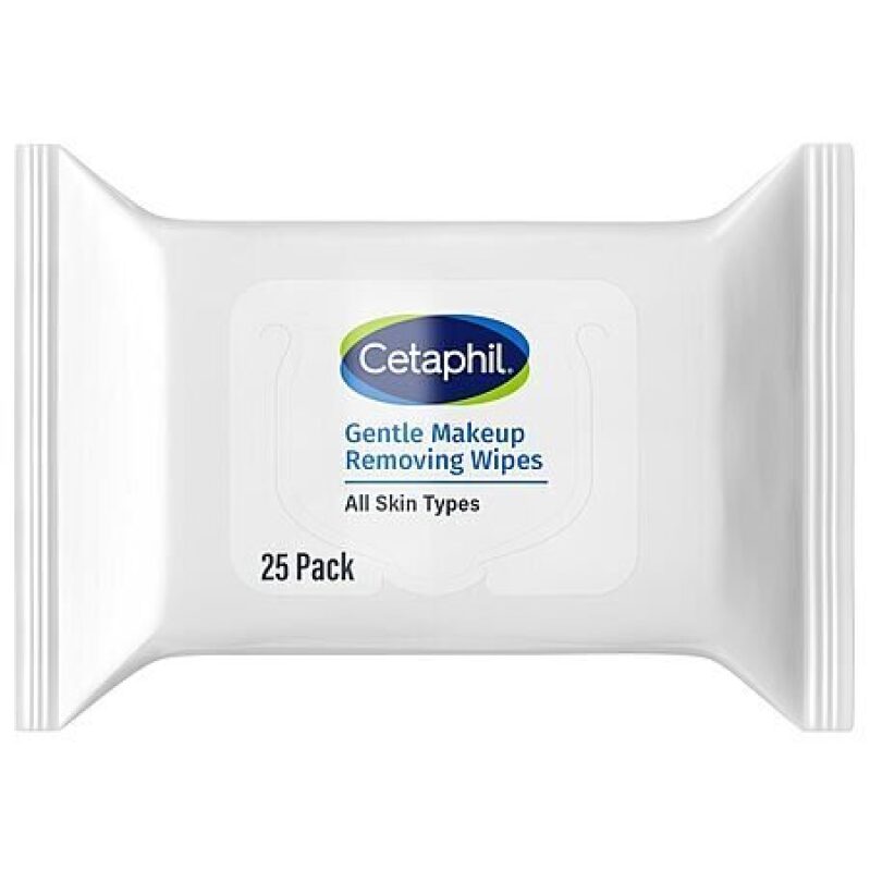 Cetaphil Gentle Makeup Removing Face Wipes - 25 Pack