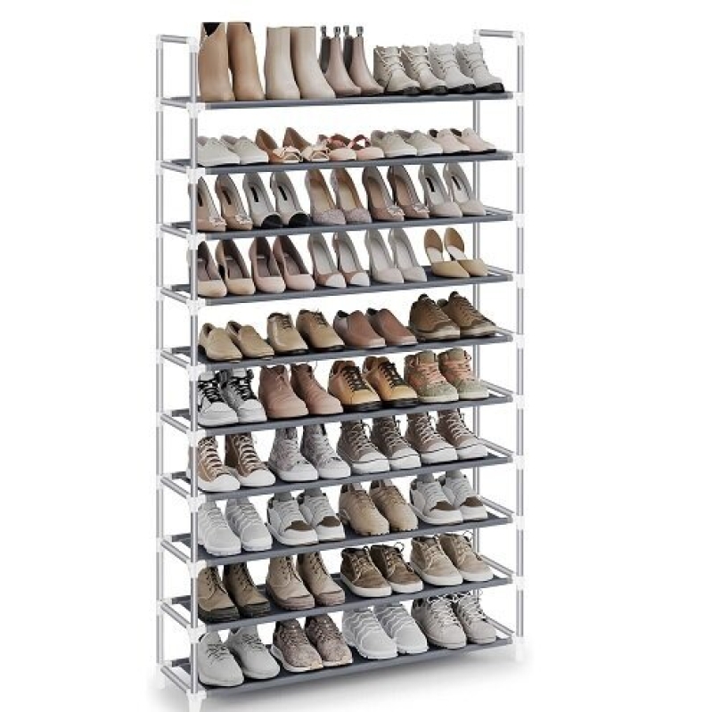 Maximize Your Shoe Storage with SONGMICS 10-Tier Shoe Rack