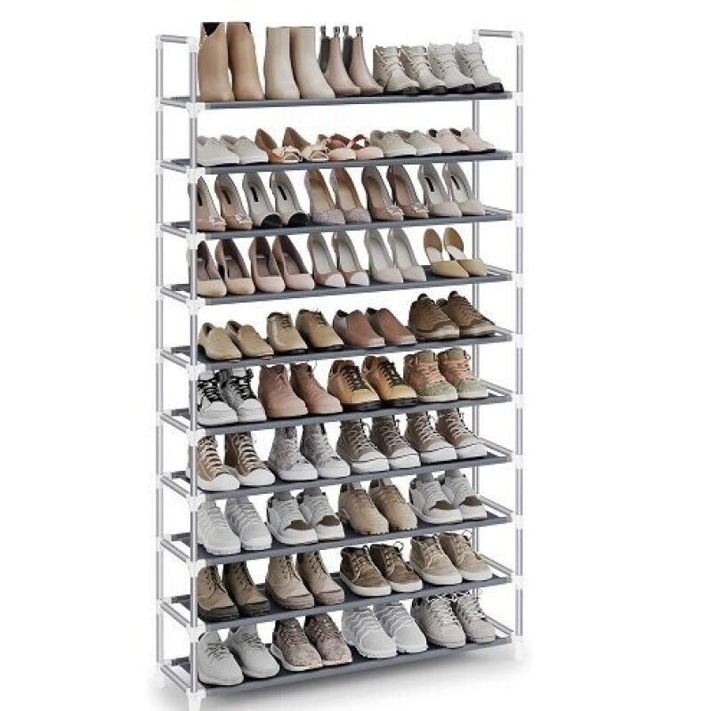 Maximize Your Shoe Storage with SONGMICS 10-Tier Shoe Rack
