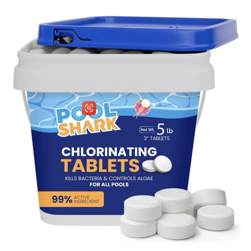 Pool Shark 5-lbs Chlorine Tablets for $29.97 - Save $20.02