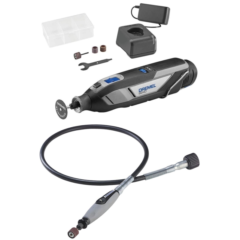 Dremel 12V Cordless Rotary Tool Kit w/Flex Shaft Rotary Attachment