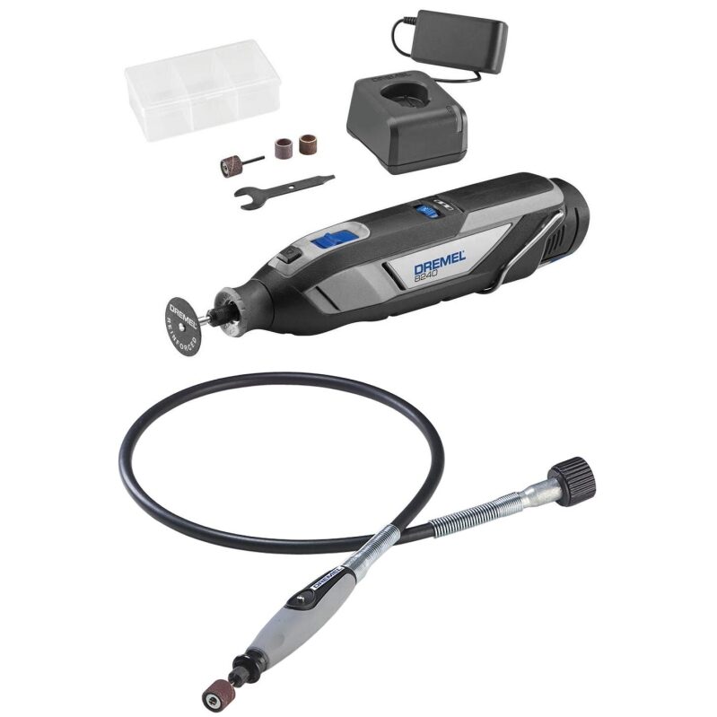 Dremel 12V Cordless Rotary Tool Kit w/Flex Shaft Rotary Attachment