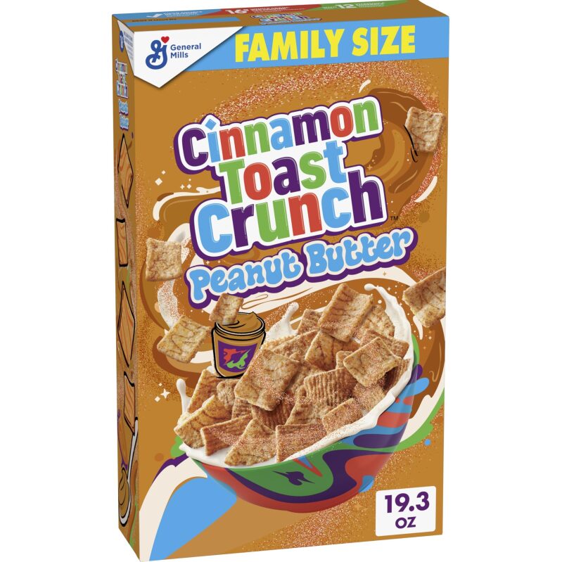 Cinnamon Toast Crunch Peanut Butter Cereal - Family Size