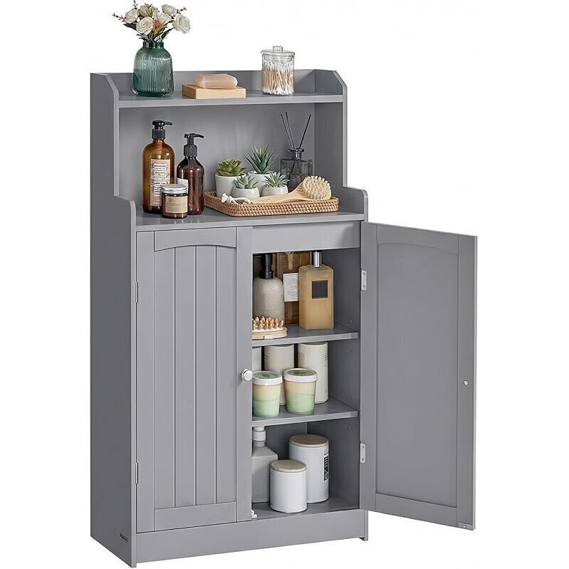 VASAGLE Bathroom Storage Cabinet with 2 Doors - Ample Storage