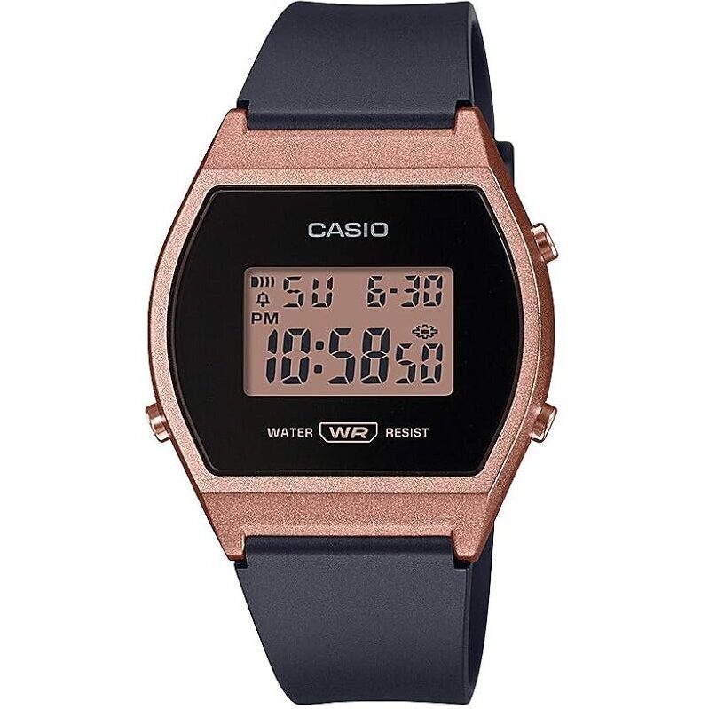 Casio Sport Watch LW-204-1ACF: 50m Water Resistant, LED Backlight, High Precision Stopwatch