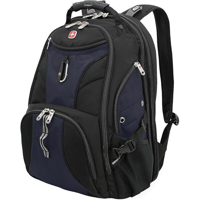 SwissGear 1900 ScanSmart 17-inch Laptop Backpack for Efficient Travel