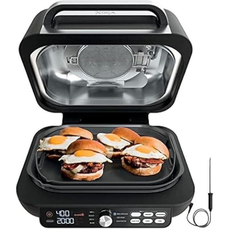 Ninja Foodi Smart XL Pro 7-in-1 Indoor Grill Griddle - High Heat Power