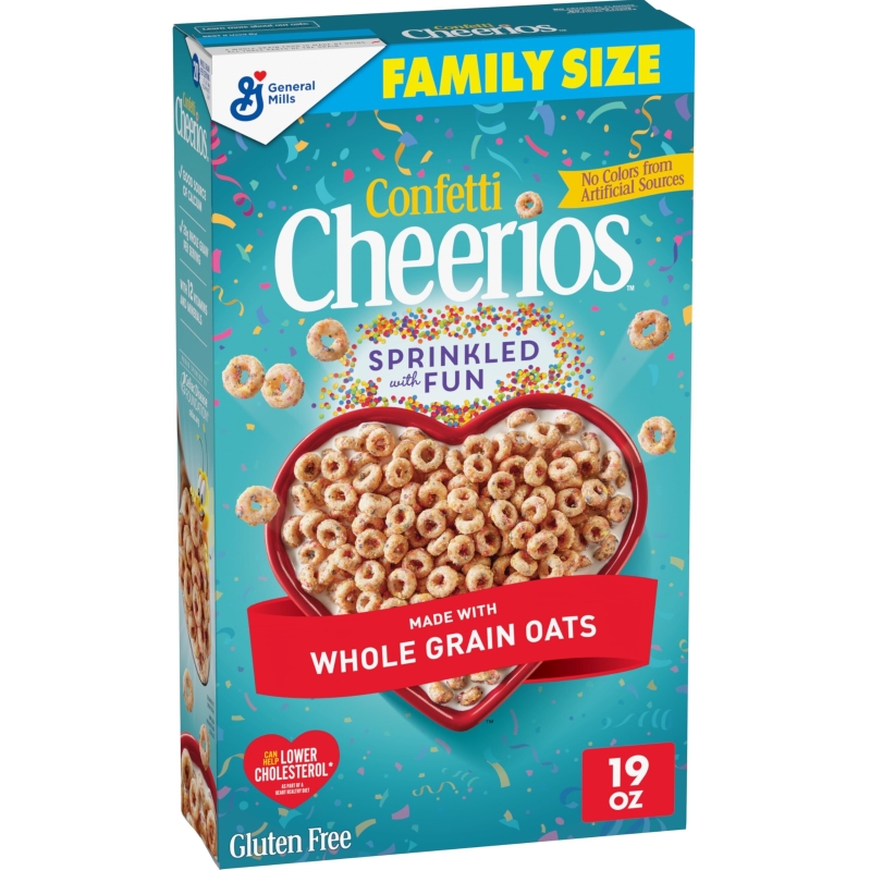 Confetti Cheerios Breakfast Cereal - Family Size