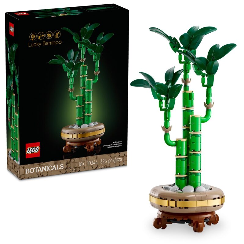 LEGO Botanicals Lucky Bamboo Building Set 10344 - Nature-Inspired Mindfulness Project