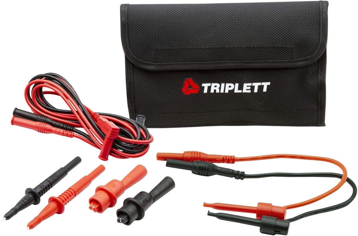 Triplett TLK008 Universal Electronic 42-inch Test Lead Kit