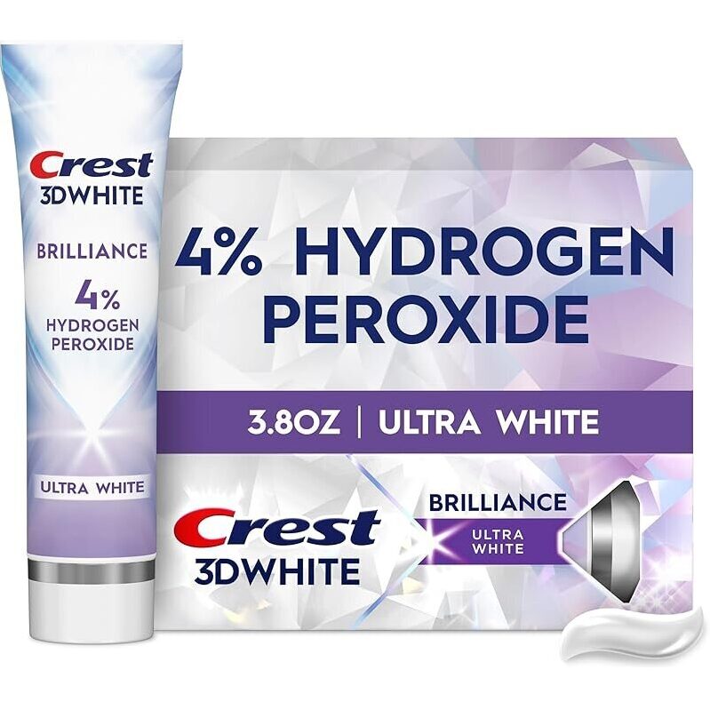 Crest 3D White Brilliance Pro Ultra White Toothpaste - Brighten Your Smile
