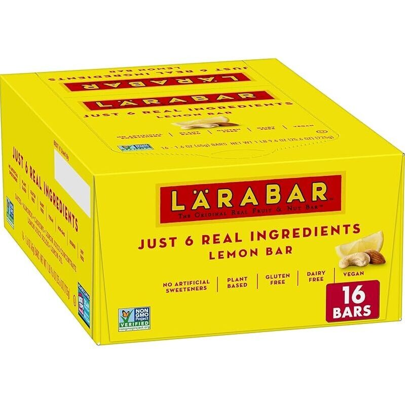 Larabar Lemon Bar Fruit and Nut Bars - Tasty, Healthy Snack