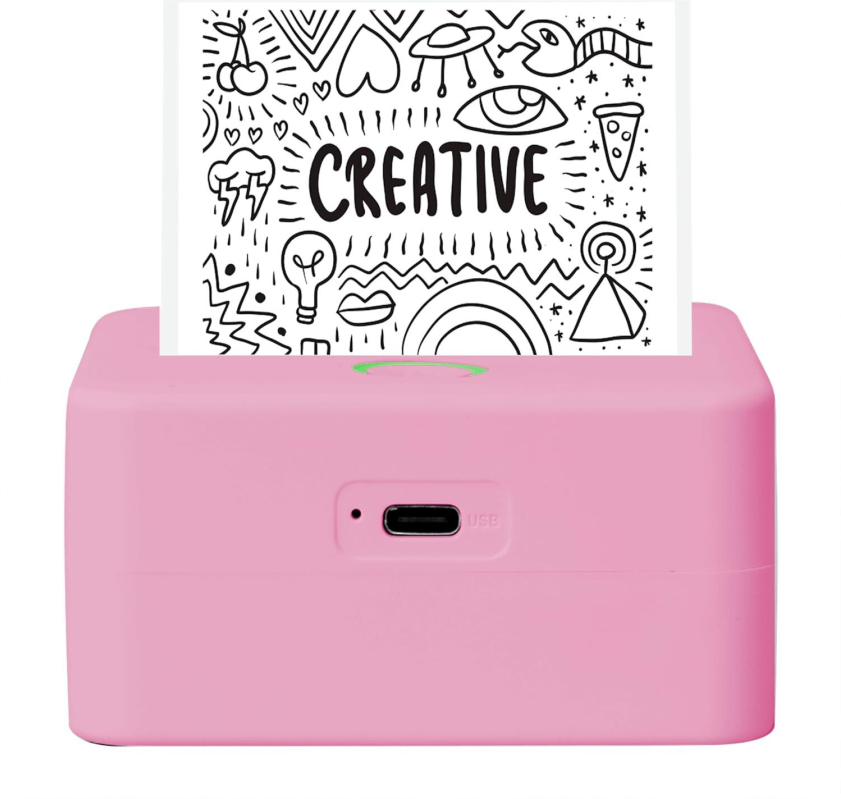 Portable Mini Thermal Printer - Ideal for On-the-Go Printing