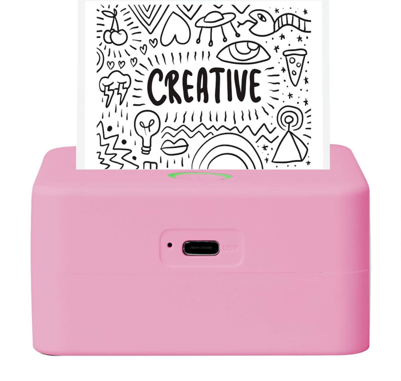 Portable Mini Thermal Printer - Ideal for On-the-Go Printing