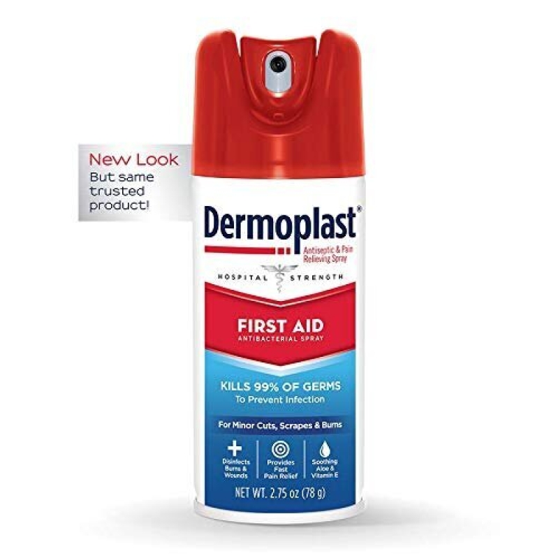 Dermoplast First Aid Antiseptic Spray - 2.75 oz, Hospital Strength, $7.35