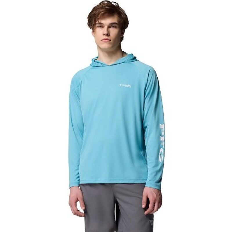 Columbia Men's Terminal Long Sleeve Hooded Shirt - On Sale