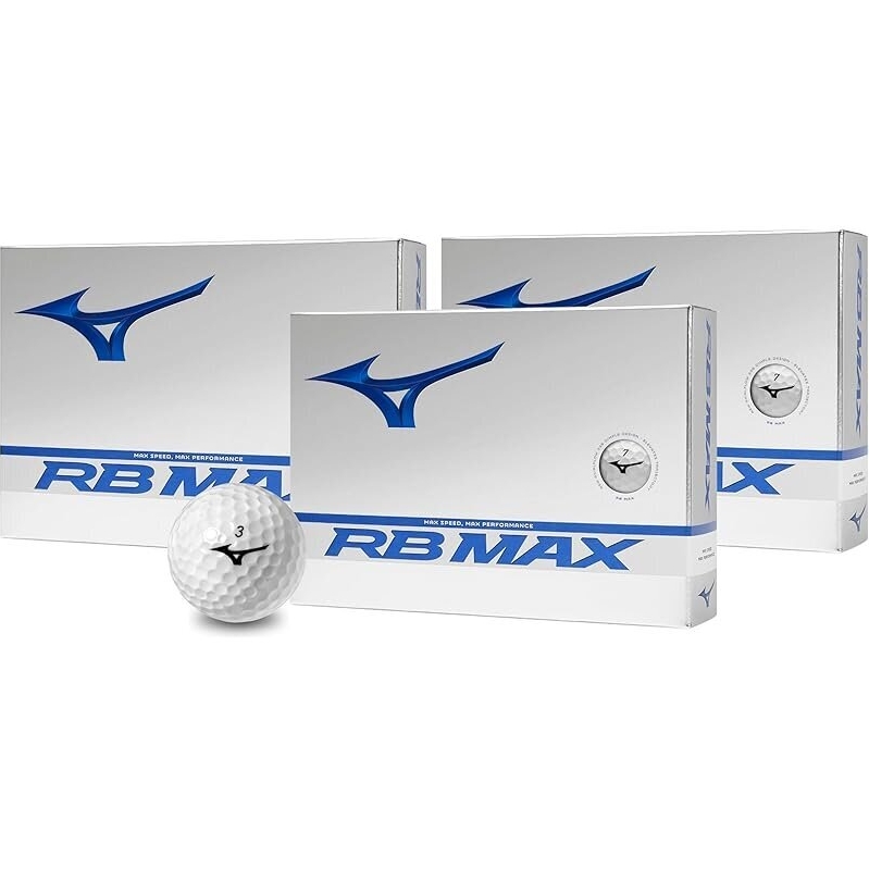 Mizuno RB MAX Golf Balls 3-Dozen Pack - Premium Quality for Optimal Performance
