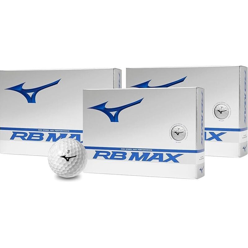 Mizuno RB MAX Golf Balls 3-Dozen Pack - Premium Quality for Optimal Performance