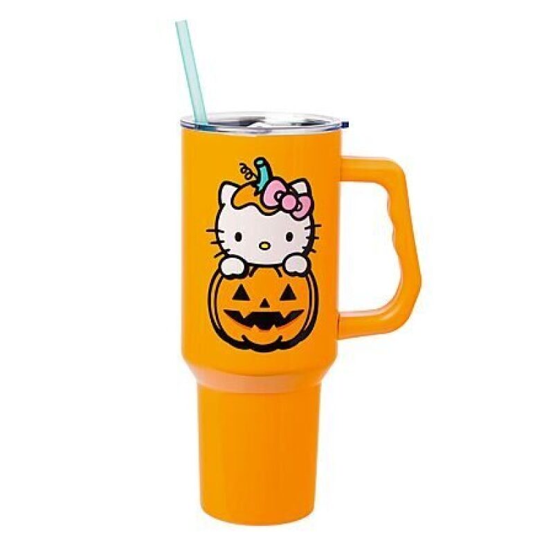 Halloween Hello Kitty Tumbler - Perfect for Spooky Season!
