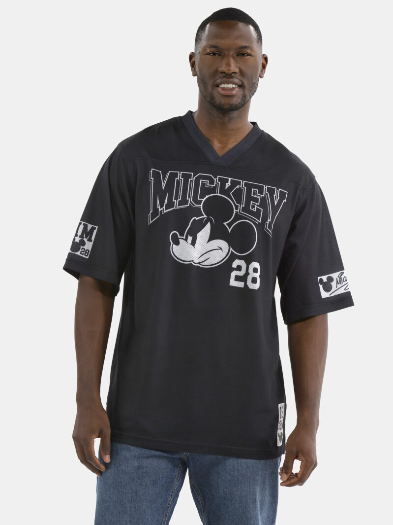 Mickey Mouse Mens and Big Mens Graphic Football Jersey