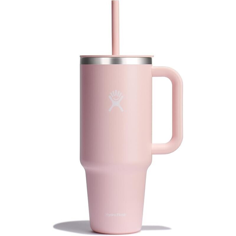 Hydro Flask 40oz Travel Tumbler with Handle, Lid, and Straw