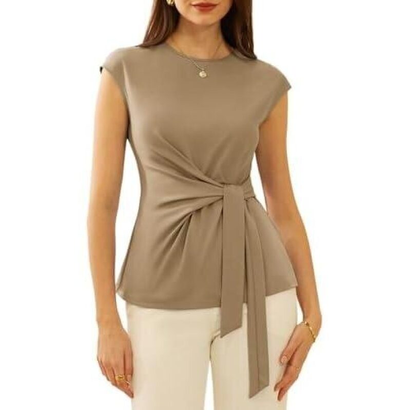 Stylish and Elegant Women's Short Sleeve Top - 61% Off