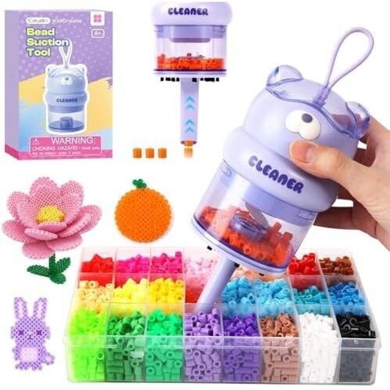 50% OFF Caydo Purple Bear Bead Cleaner - Ideal for Crafting and Cleaning Beads