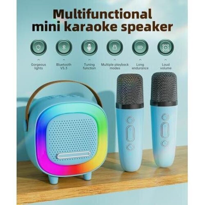 Portable Bluetooth Children's Karaoke Speaker - 42% Discount