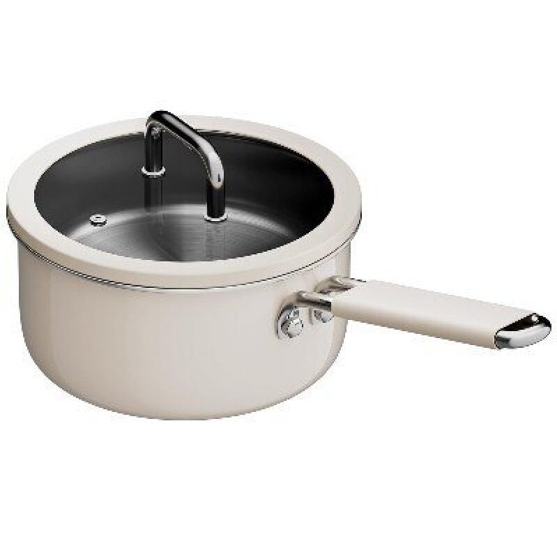 StackBear 3-Layer Stainless Steel Milk Pot - 1.5QT