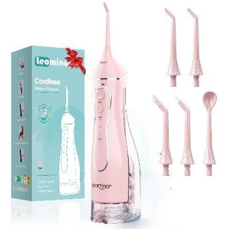Leominor Cordless Water Flosser - 300ml Capacity