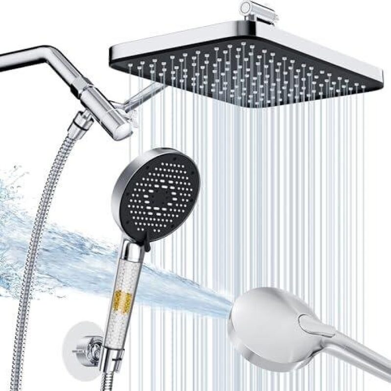 Upgrade Your Bathroom with a 12-Inch Shower Set, 40% Off
