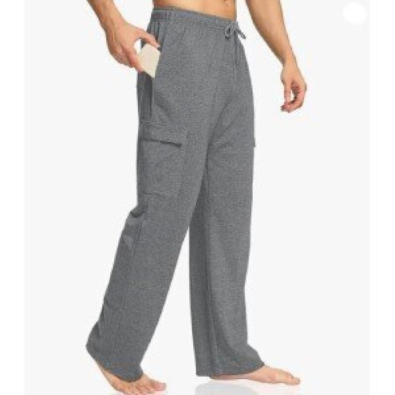 Deyeek Men's Casual Cargo Pants - Comfortable and Stylish