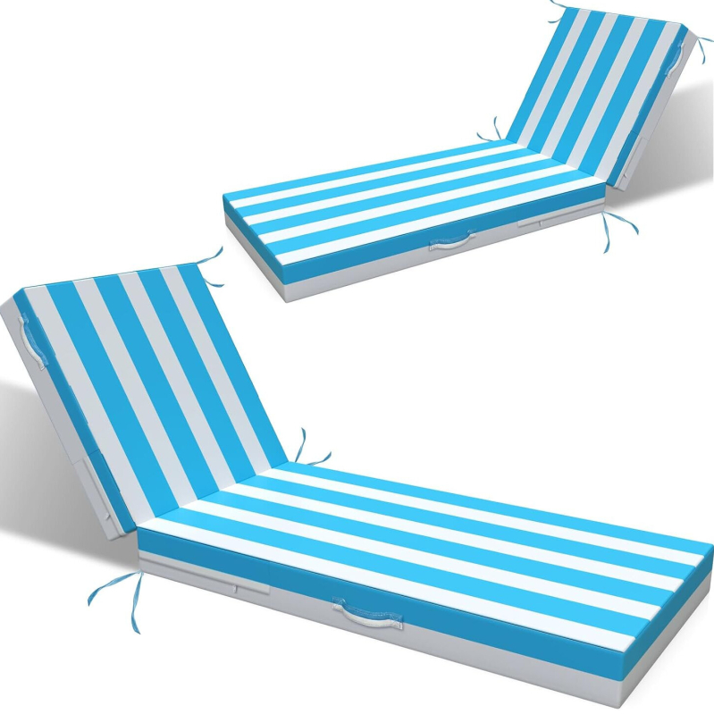L'AGRATY Outdoor Lounge Chaise Cushion - 22% OFF on Amazon