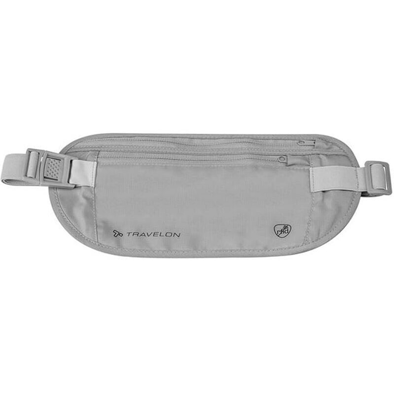 Travelon RFID Blocking Undergarment Waist Pouch Travel Wallet