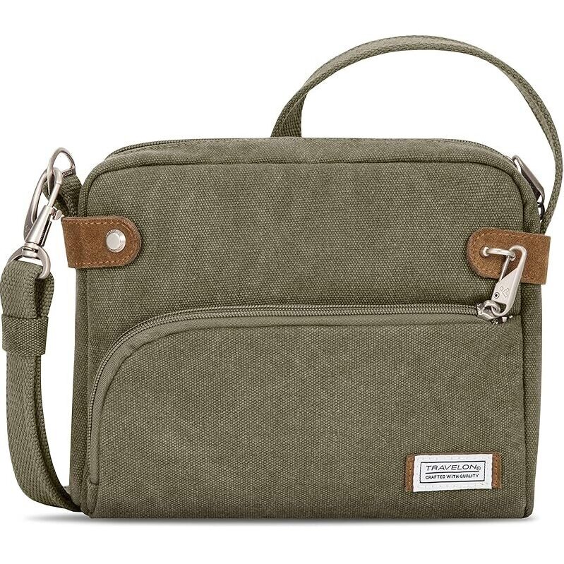 Secure Your Essentials with Travelon Heritage Small Crossbody Bag