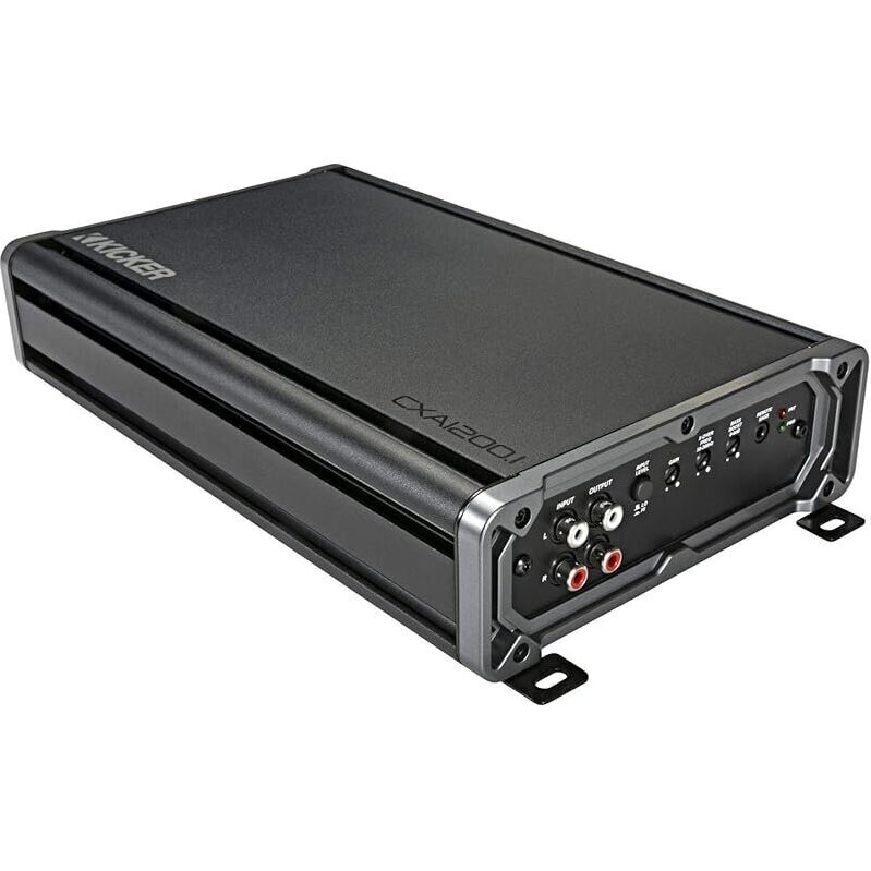 Kicker CX1800.1 1800-Watt Mono Subwoofer Amplifier - High Performance Audio Solution