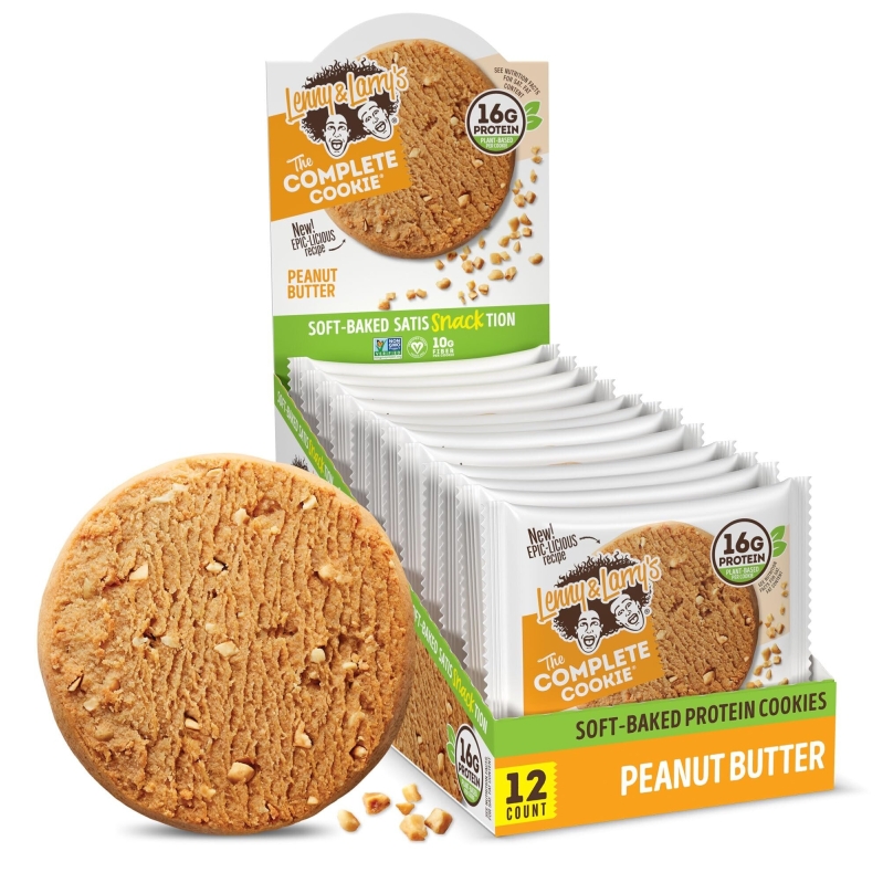 Lenny & Larry's Protein Cookies - 12pk Peanut Butter