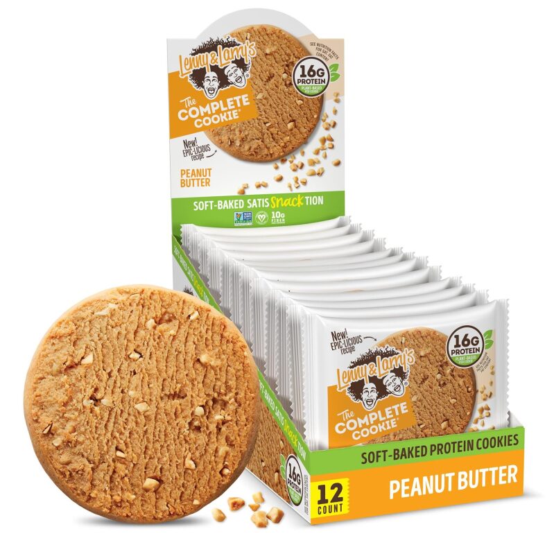 Lenny & Larry's Protein Cookies - 12pk Peanut Butter