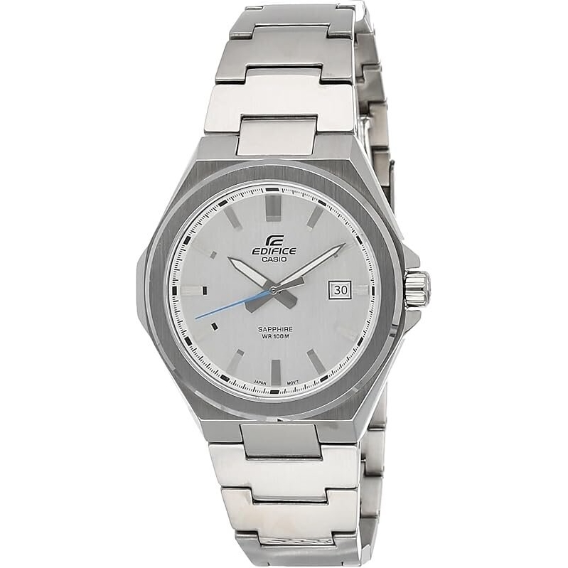 Casio Edifice EFB-108D-7AV Men's Quartz Date Watch - Durable Sapphire Crystal & Stainless Steel