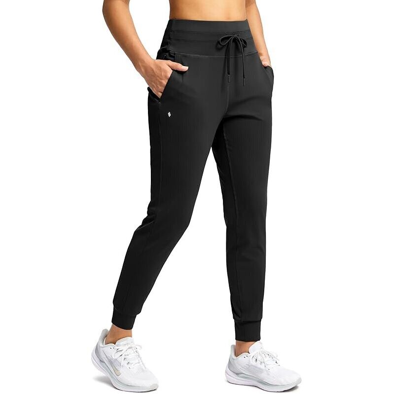 Soothfeel Womens Joggers with Zipper Pockets - Ultra Soft and Durable Workout Wear