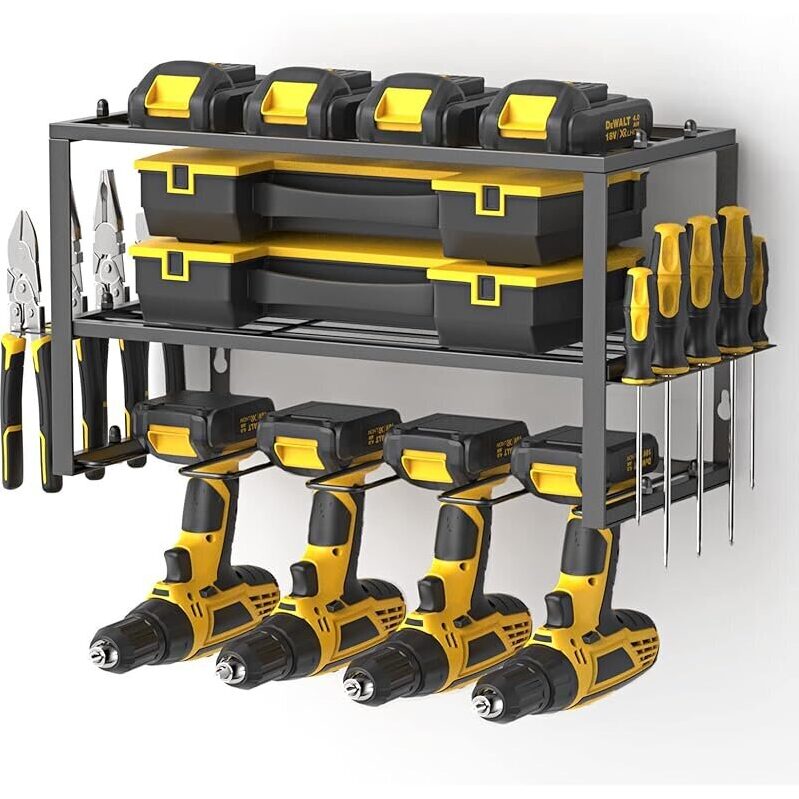 Maximize Garage Efficiency with Spacecare's Power Tool Organizer
