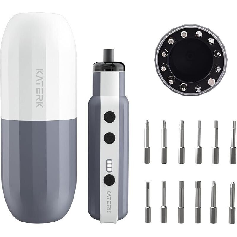 Katerk 4V Rechargeable Electric Screwdriver Set: Precision, Efficiency, and Safety