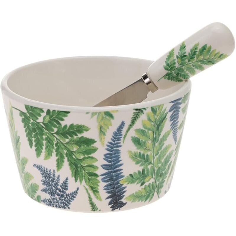 Elevate Your Entertaining with Boston International Ceramic Bowl and Spreader Set