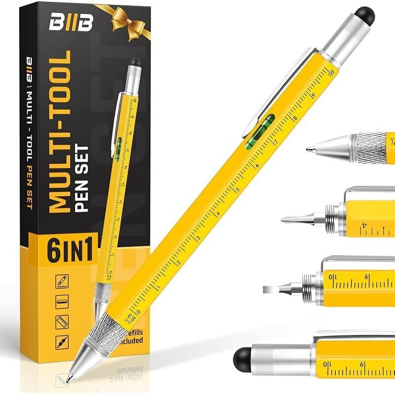 Versatile 6-in-1 Multitool Pen for Professionals