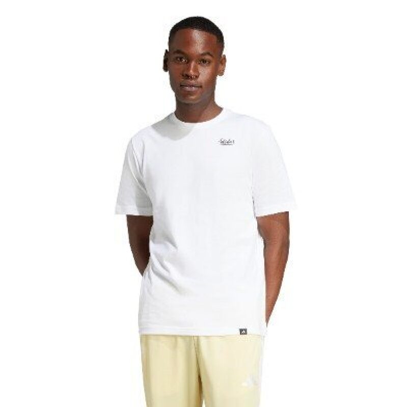 Adidas Men's Crew Neck Cotton T-Shirt - Classic Style and Comfort