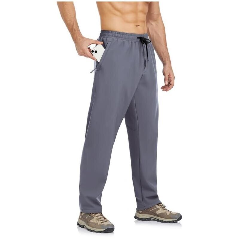BondiTrekk Men's Fleece Lined Pants - Ultimate Comfort and Style for Outdoor Adventures