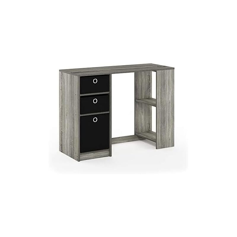 Furinno Jaya Modern Computer Study Desk Small - Space-Saving Furniture