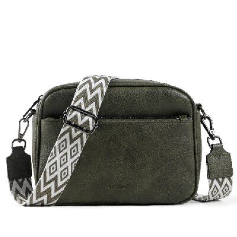 Stylish TANTOMI Women's PU Leather Crossbody Bag